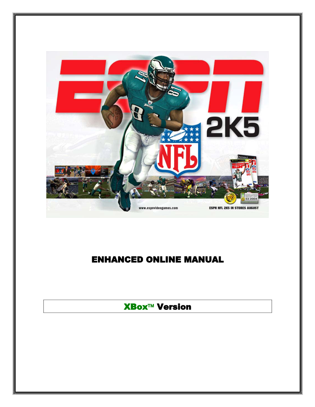 ESPN NFL2K5 Xbox Digital M