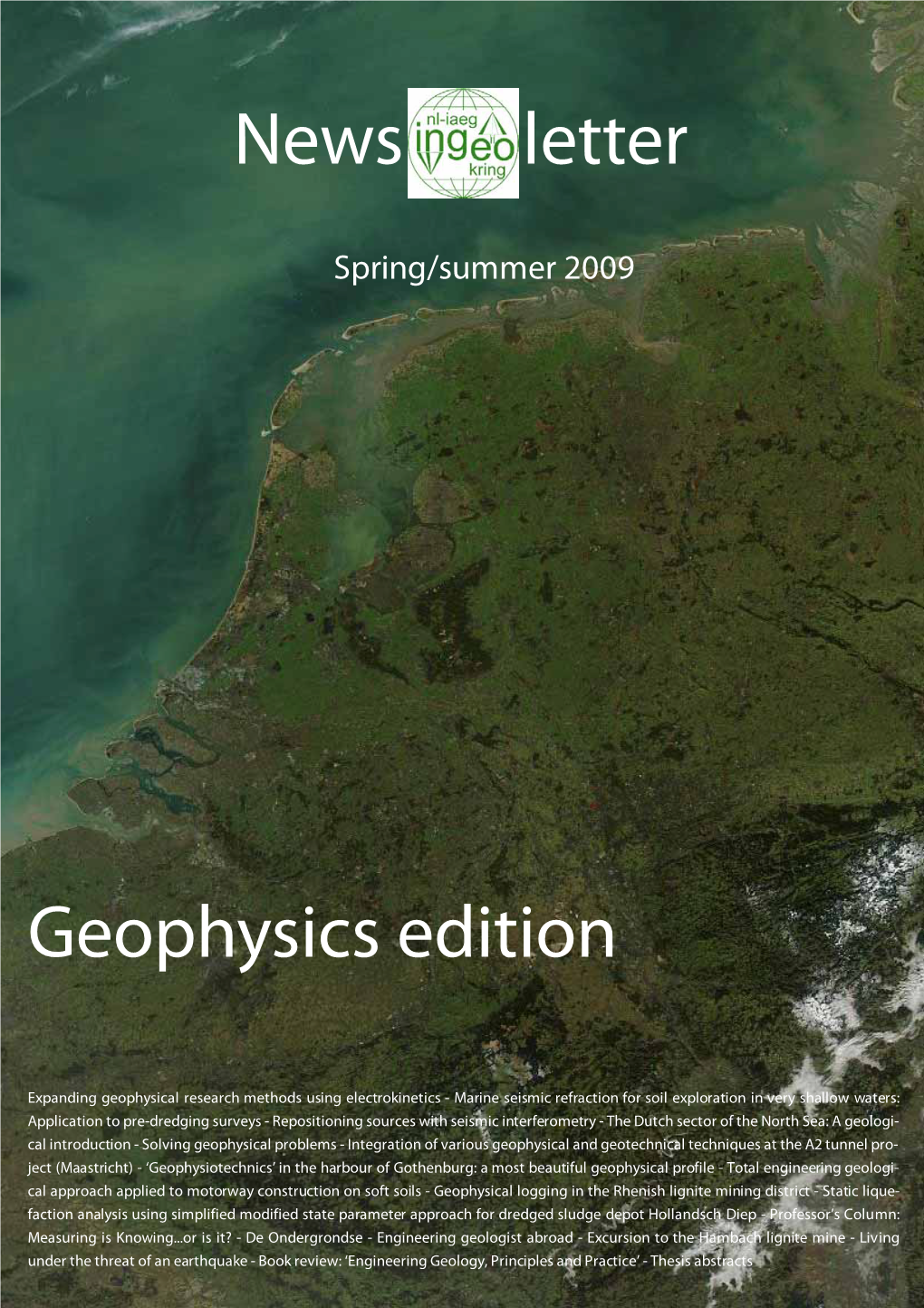 News Letter Geophysics Edition