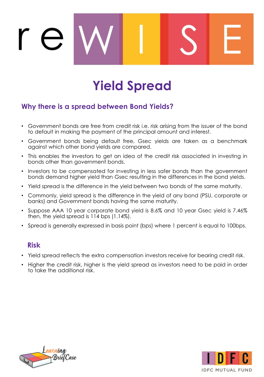 Rewise – Yield Spreads