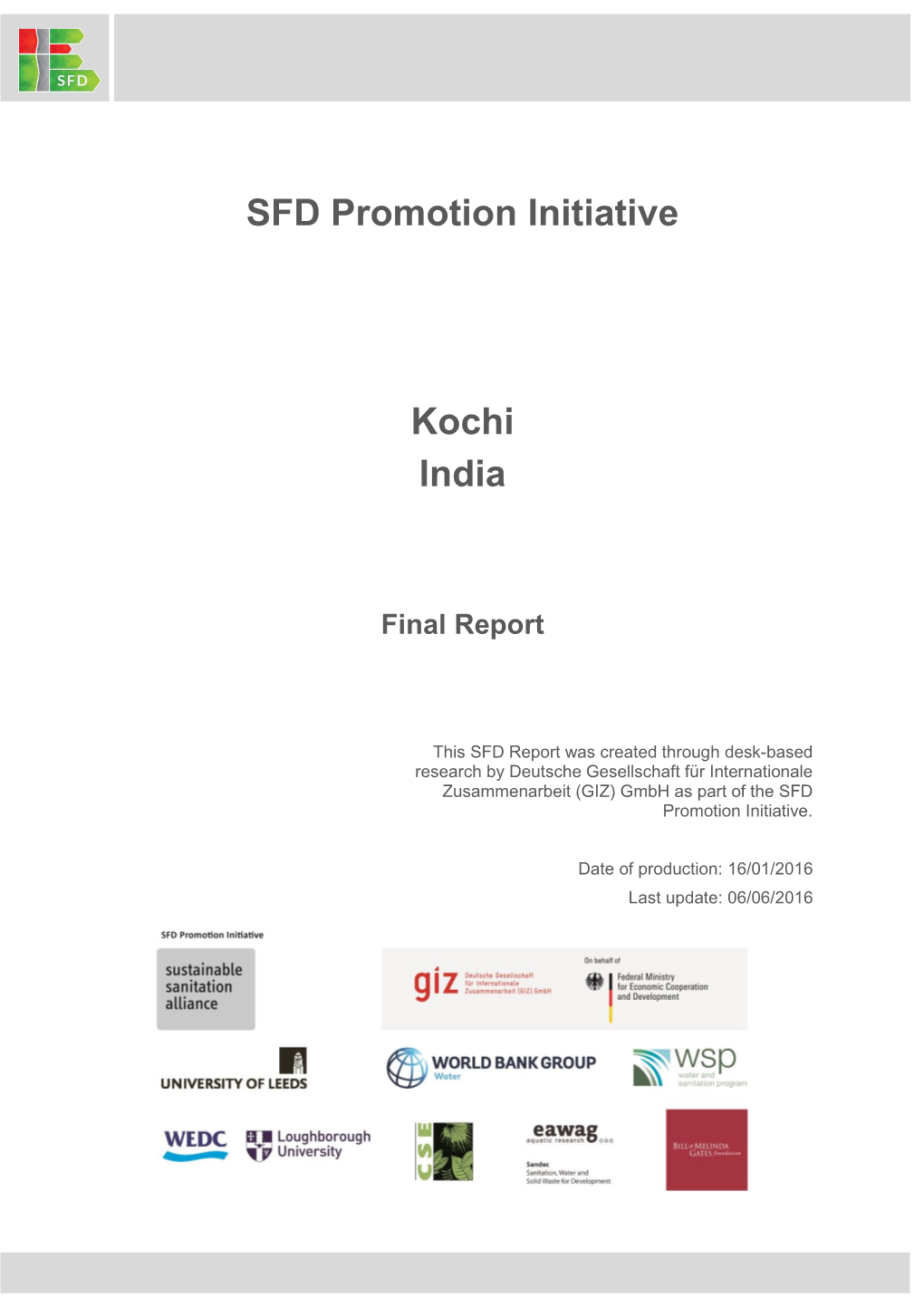 SFD Promotion Initiative Kochi India