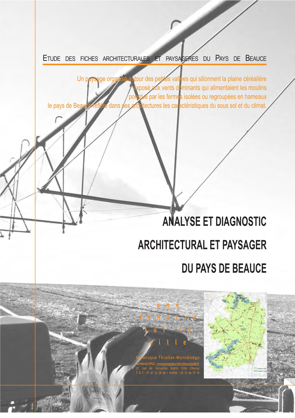 Etude Des Fiches Architecturales Et Paysageres Du Pays De Beauce