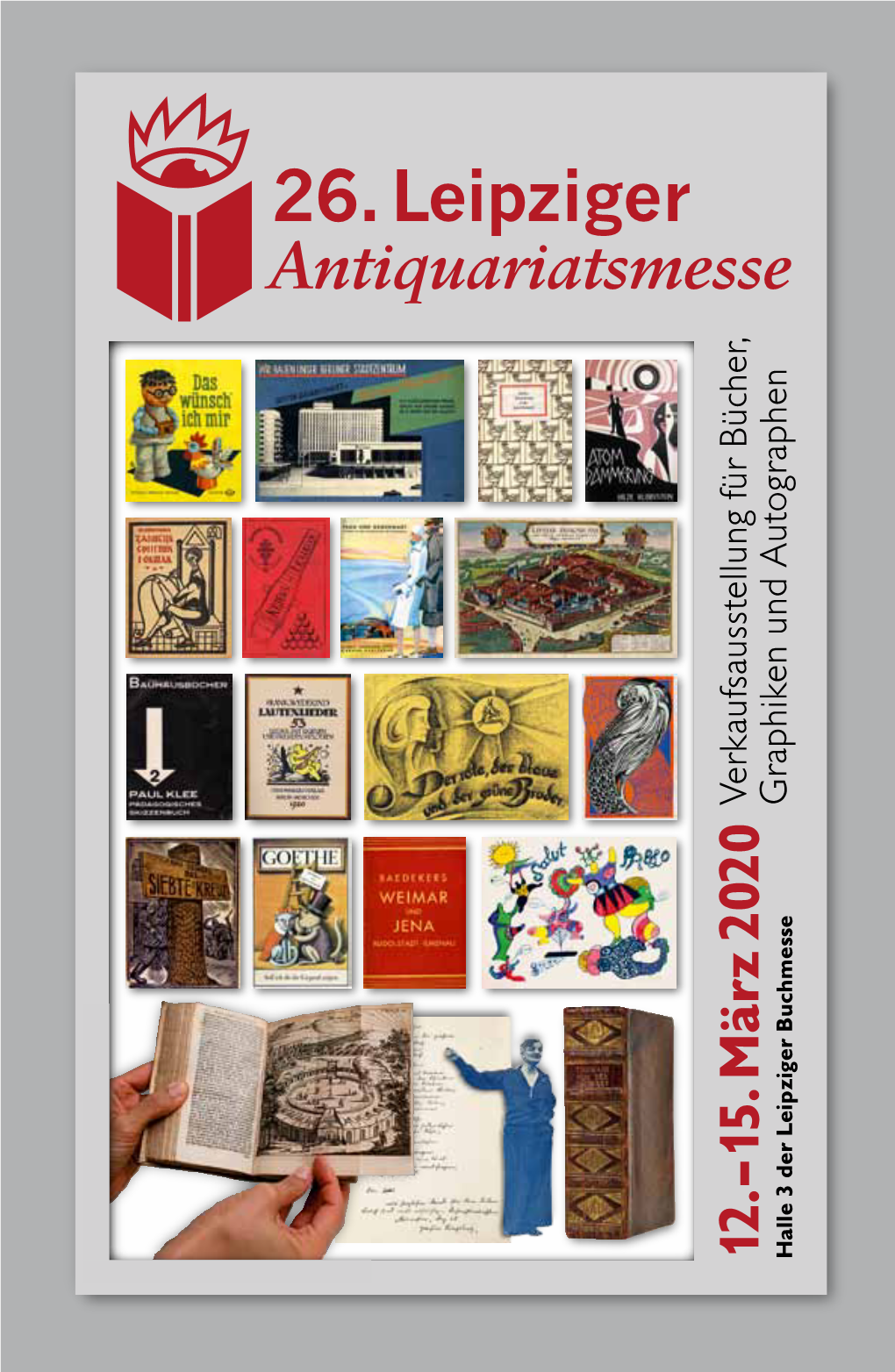 26. Leipziger *** Der Kollege Ist Dieses Jahr Nur Mit Einem Beitrag 18 Lehmann Hückeswagen 76 Im Messekatalog Vertreten Antiquariatsmesse Vorwort ­­­3