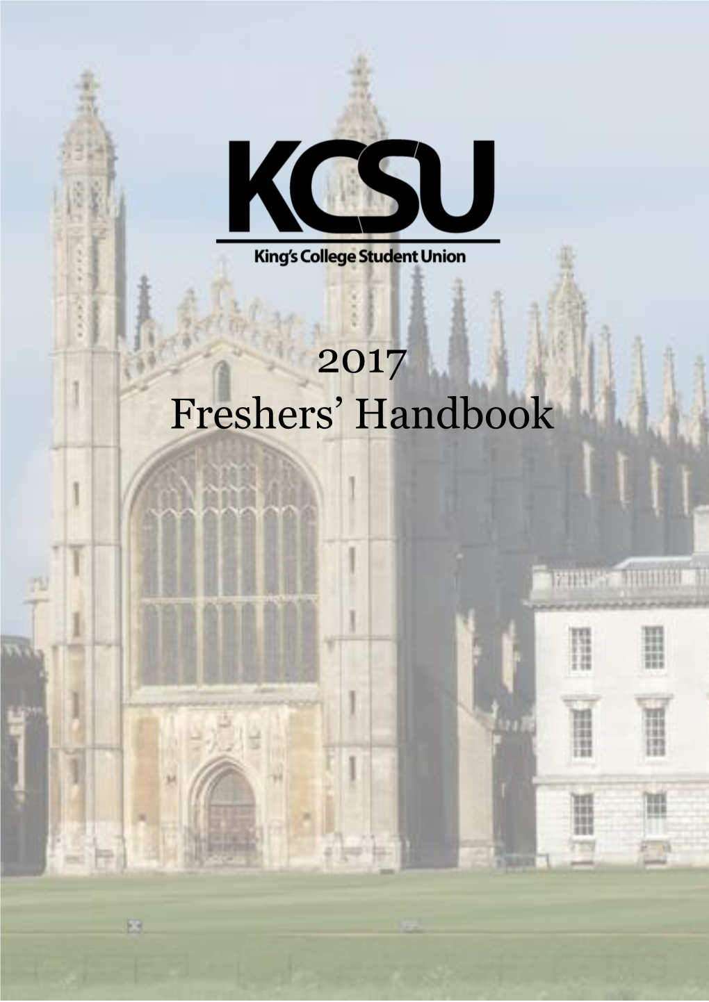 2017 Freshers' Handbook