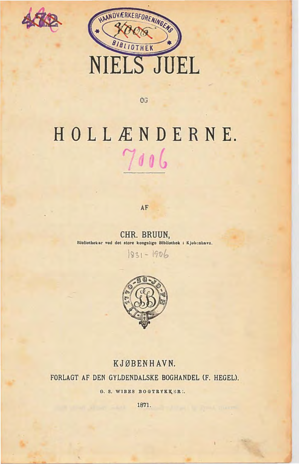 Bruun, Chr., “Niels Juel Og Hollænderne.”
