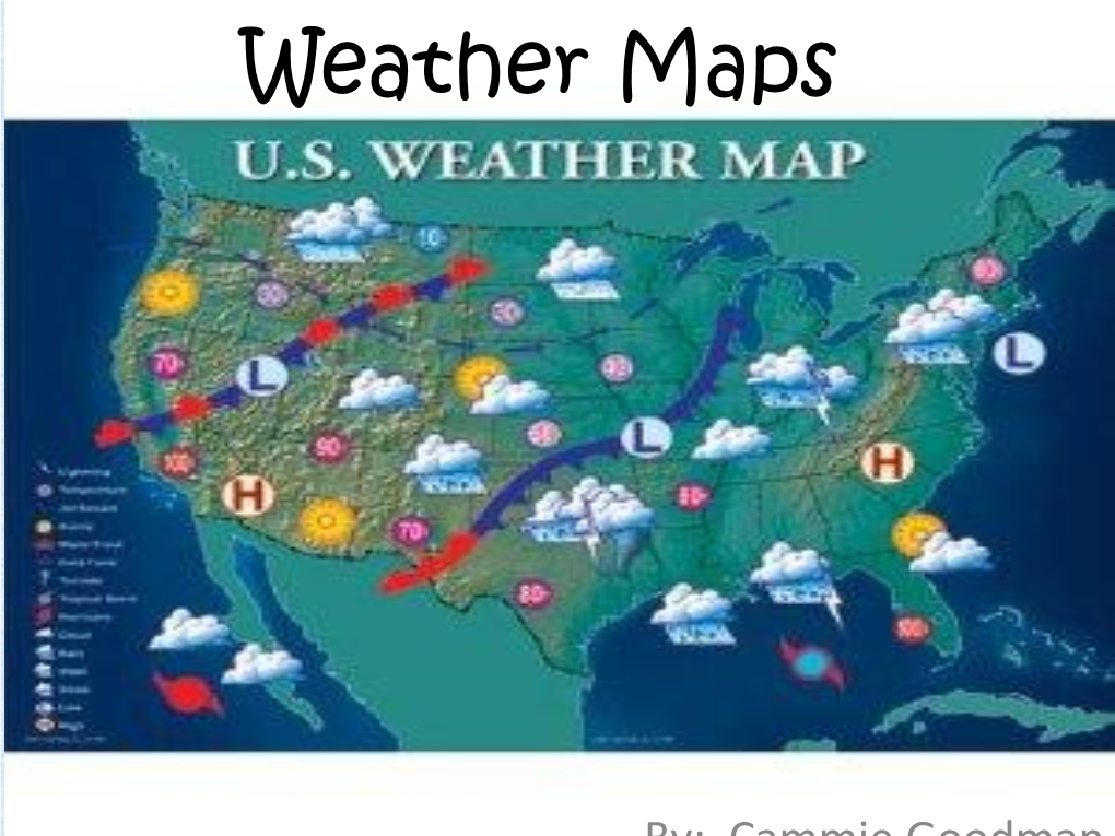 Weather Maps 4Th Grade Science