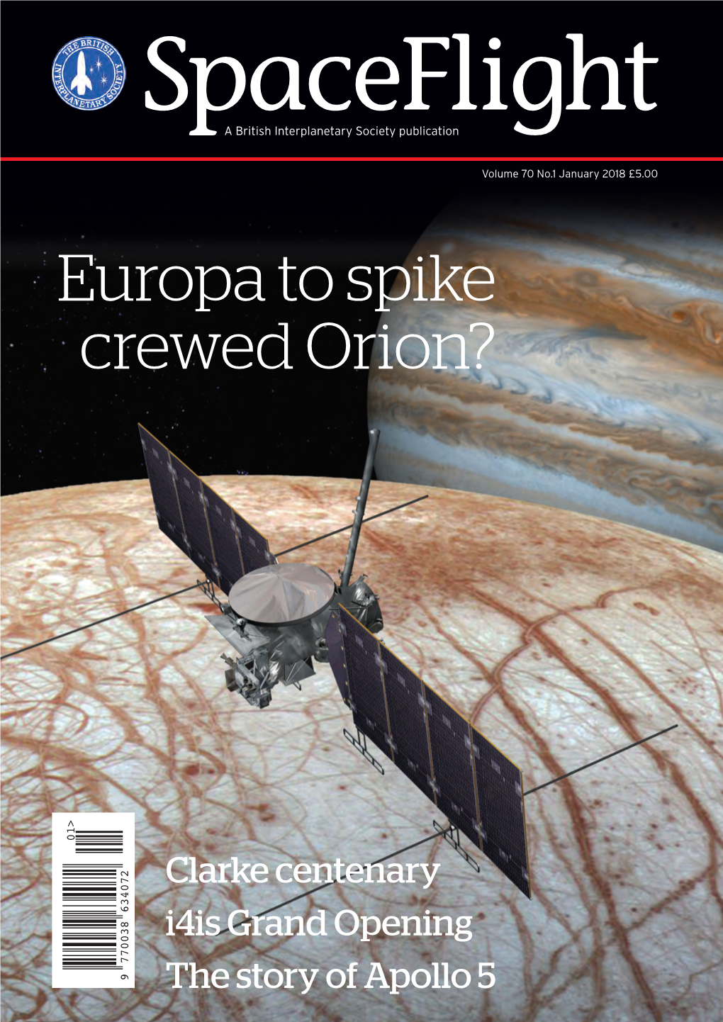 Europa to Spike Crewed Orion? 01> Clarke Centenary 634072 I4is Grand Opening 770038