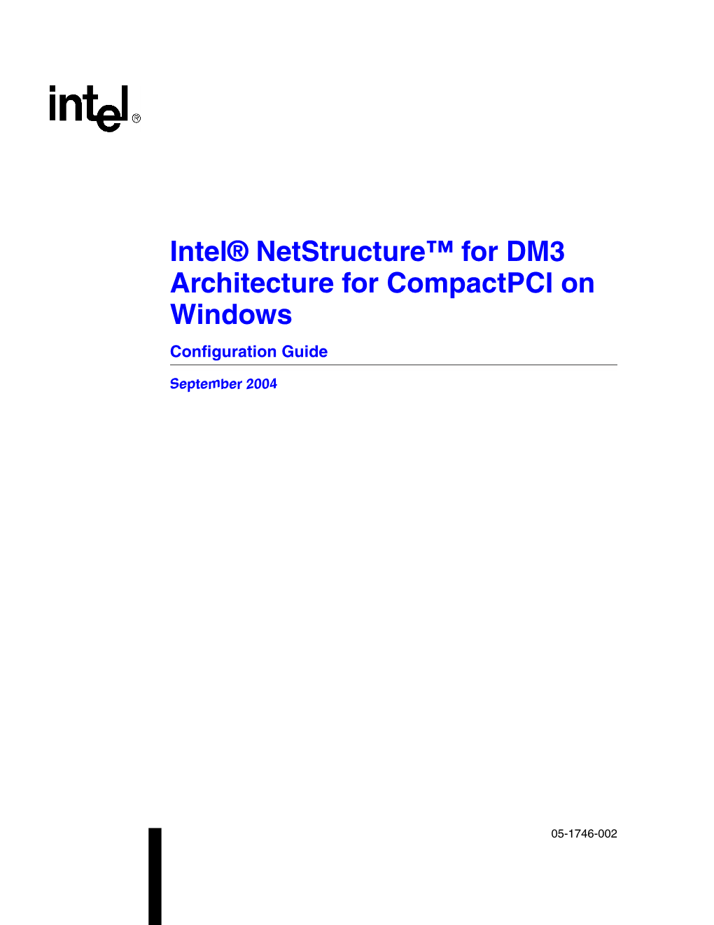 Intel® Netstructure™ for DM3™ Architecture for Compactpci On