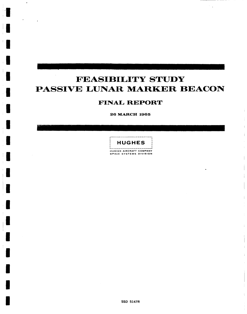 Feasibility Study Passive Lunar Marker Beacon