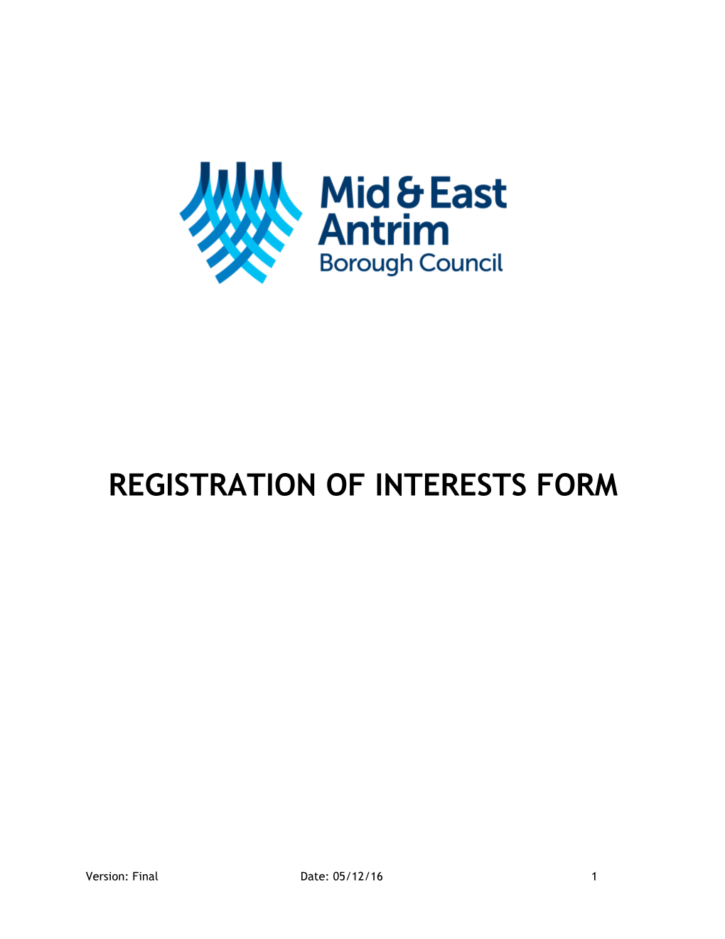 Register of Interests