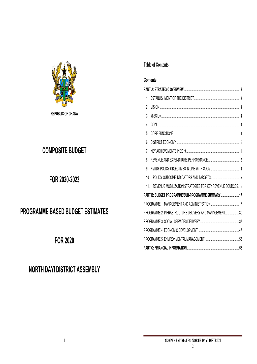 North Dayi District Assembly