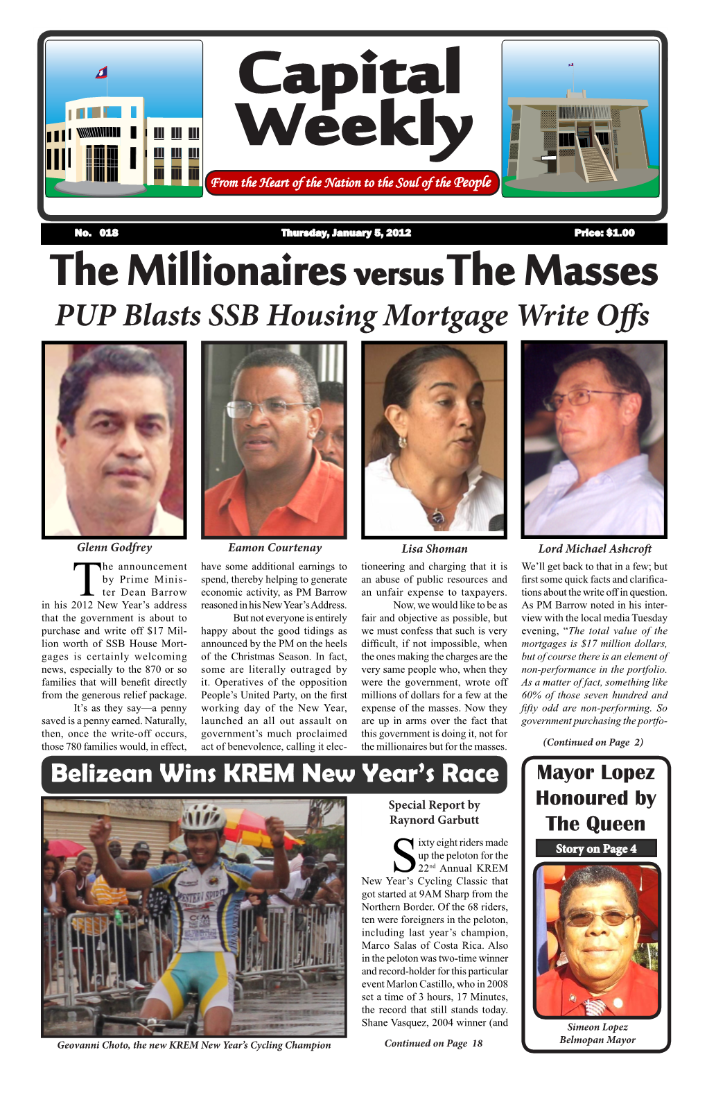 PUP Blasts SSB Housing Mortgage Write Offs