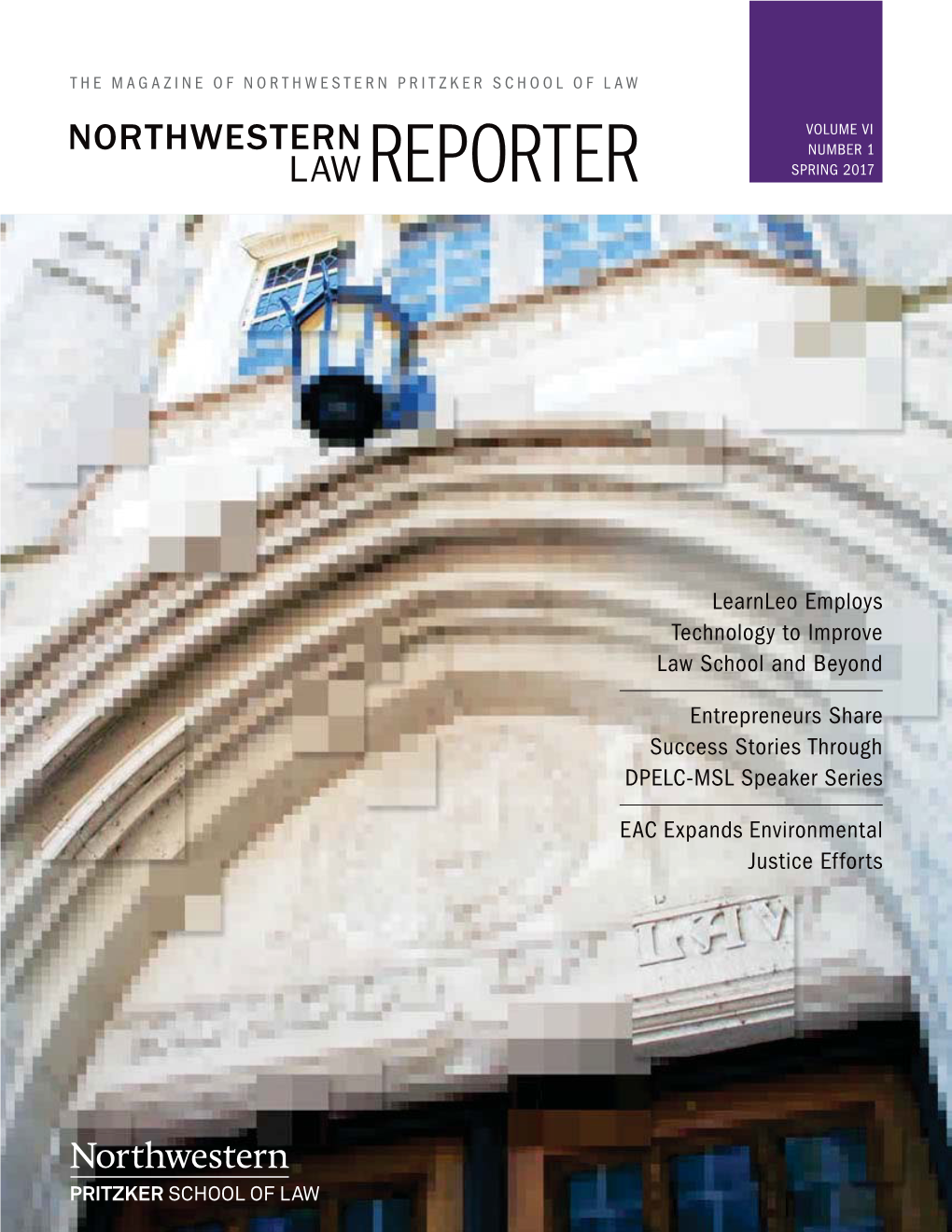 Northwestern Law Reporter Magazine