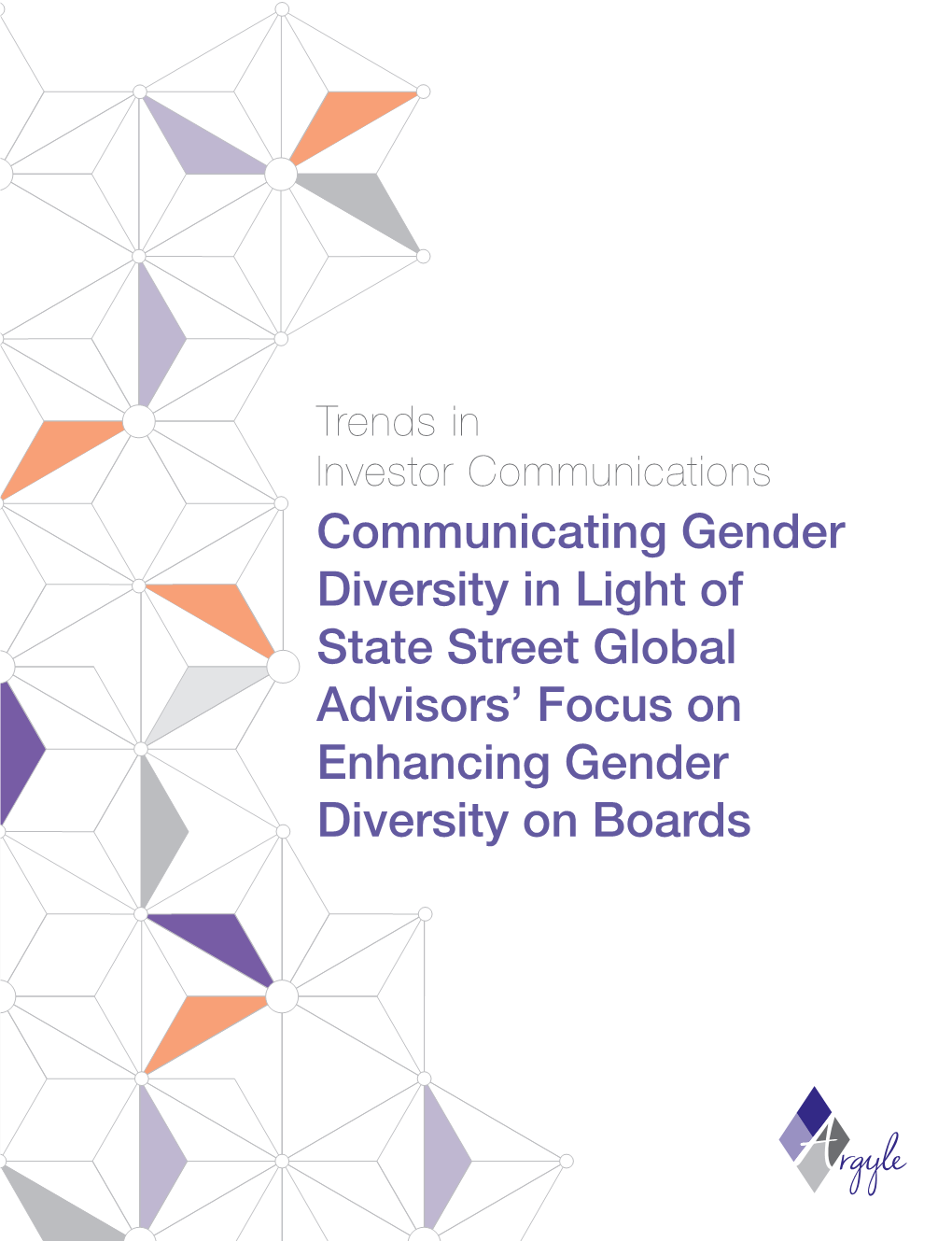 Communicating Gender Diversity in Light of State Street Global