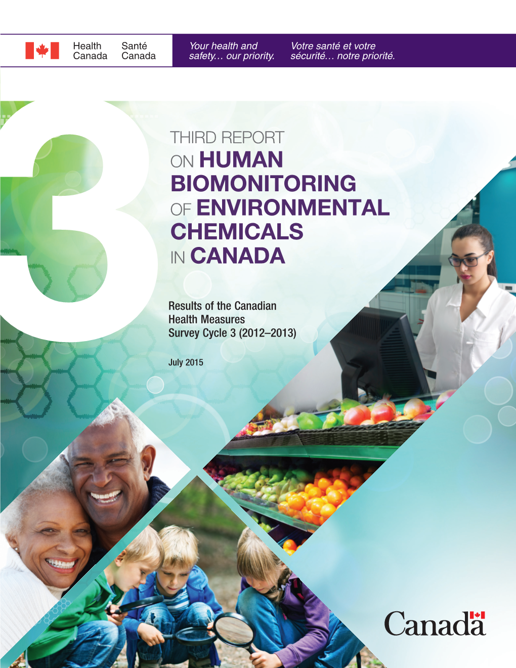 On Human Biomonitoring of Environmental Chemicals in Canada