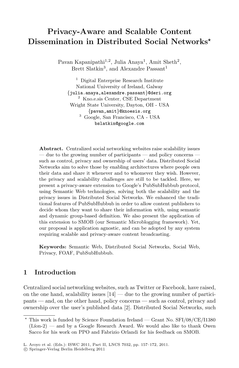 Privacy-Aware and Scalable Content Dissemination in Distributed Social Networks