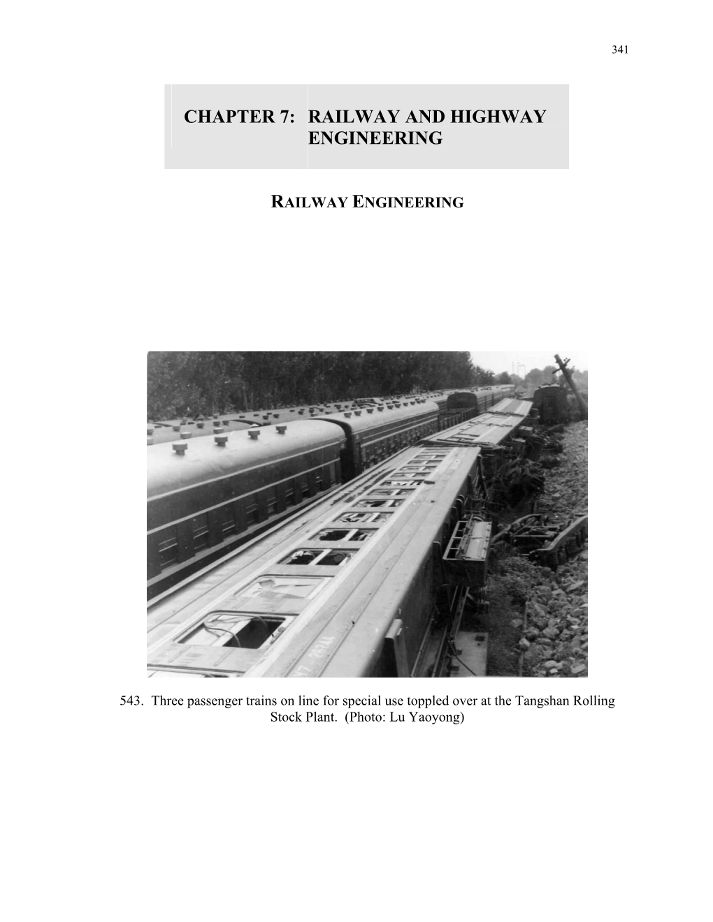 Chapter 7: Railway and Highway Engineering