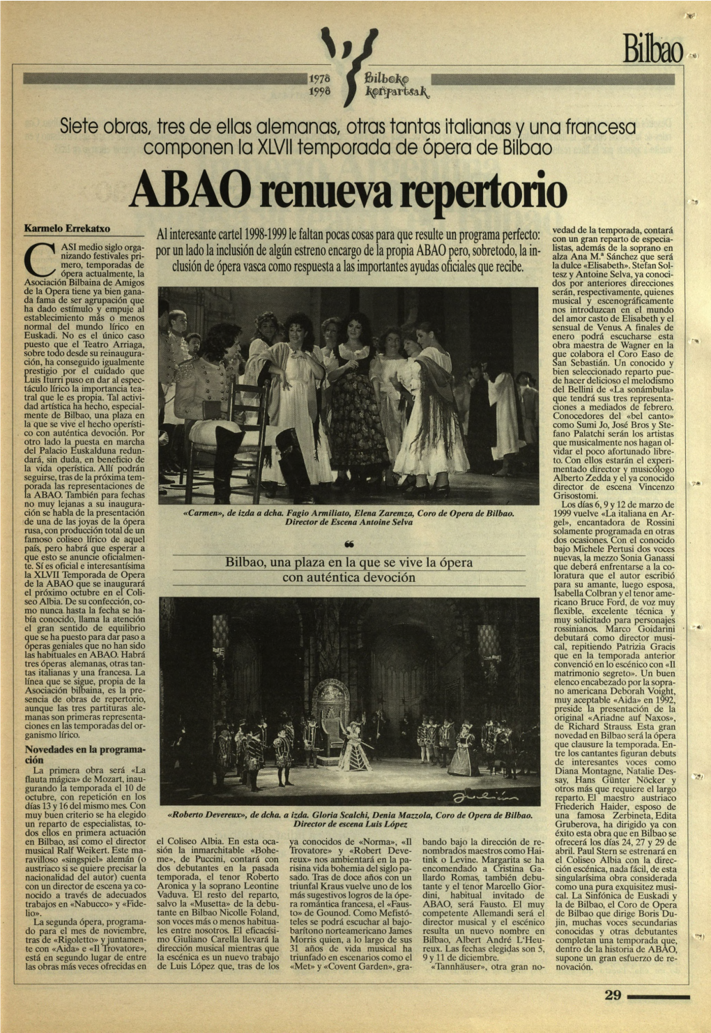 ABAO Renueva Repertorio