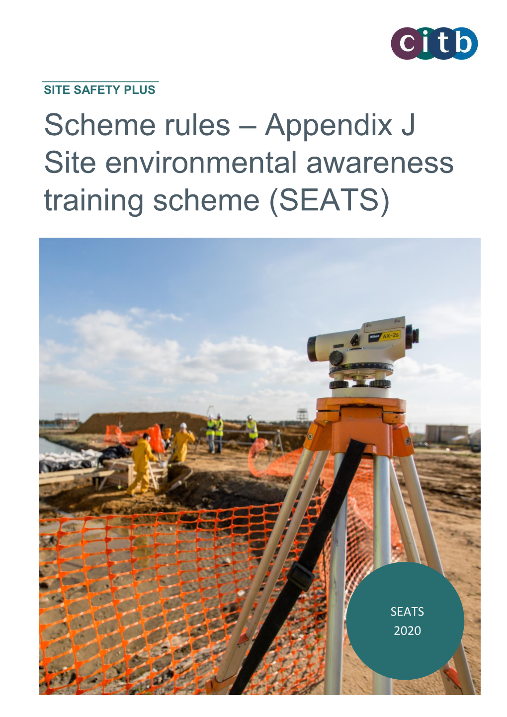 Appendix J Site Environmental Awareness Training Scheme (SEATS)