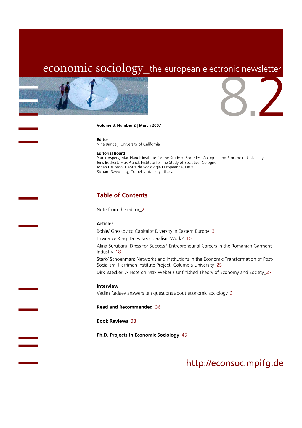 Econsoc 08-2 | Economic Sociology of Postsocialist Transformations