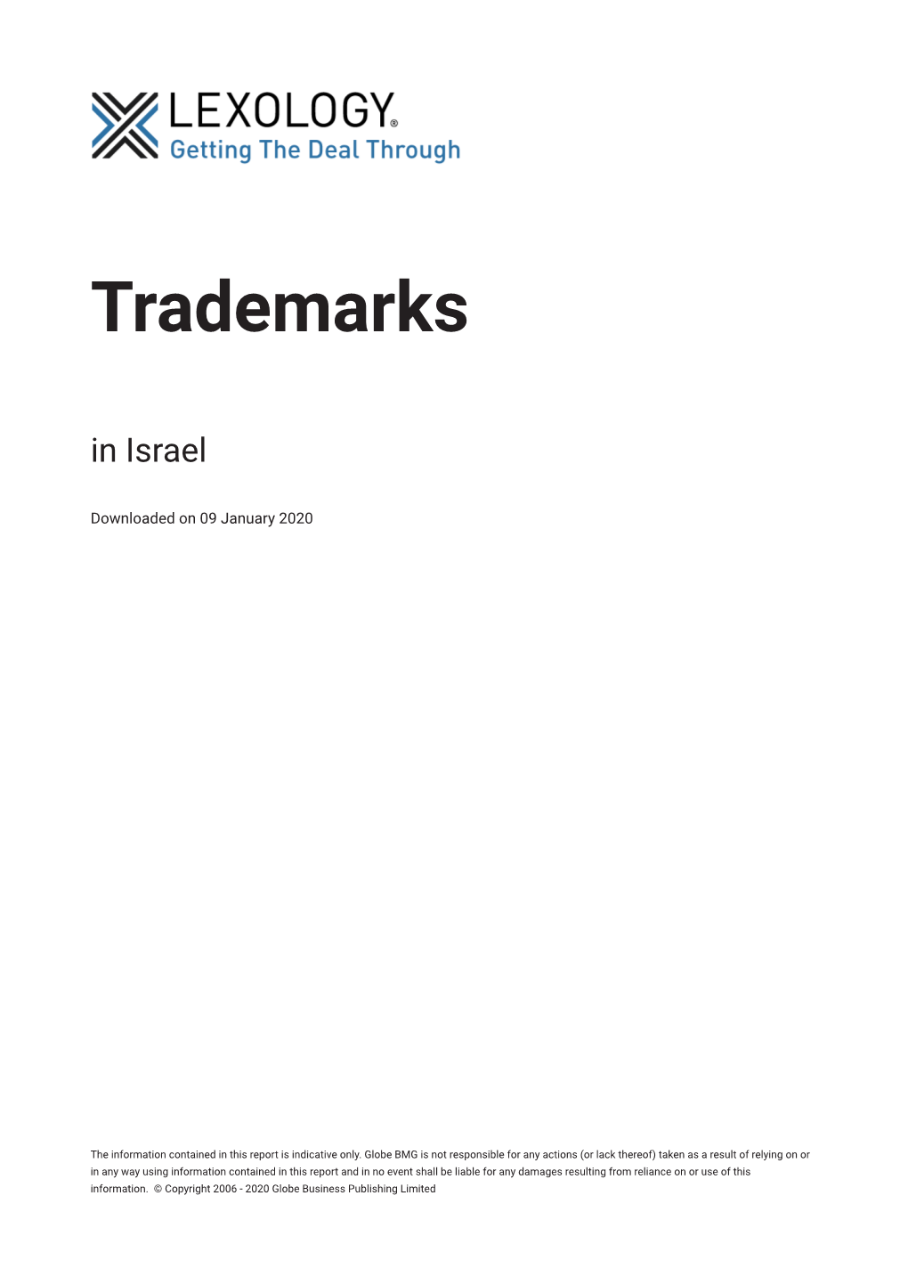 Trademarks in Israel