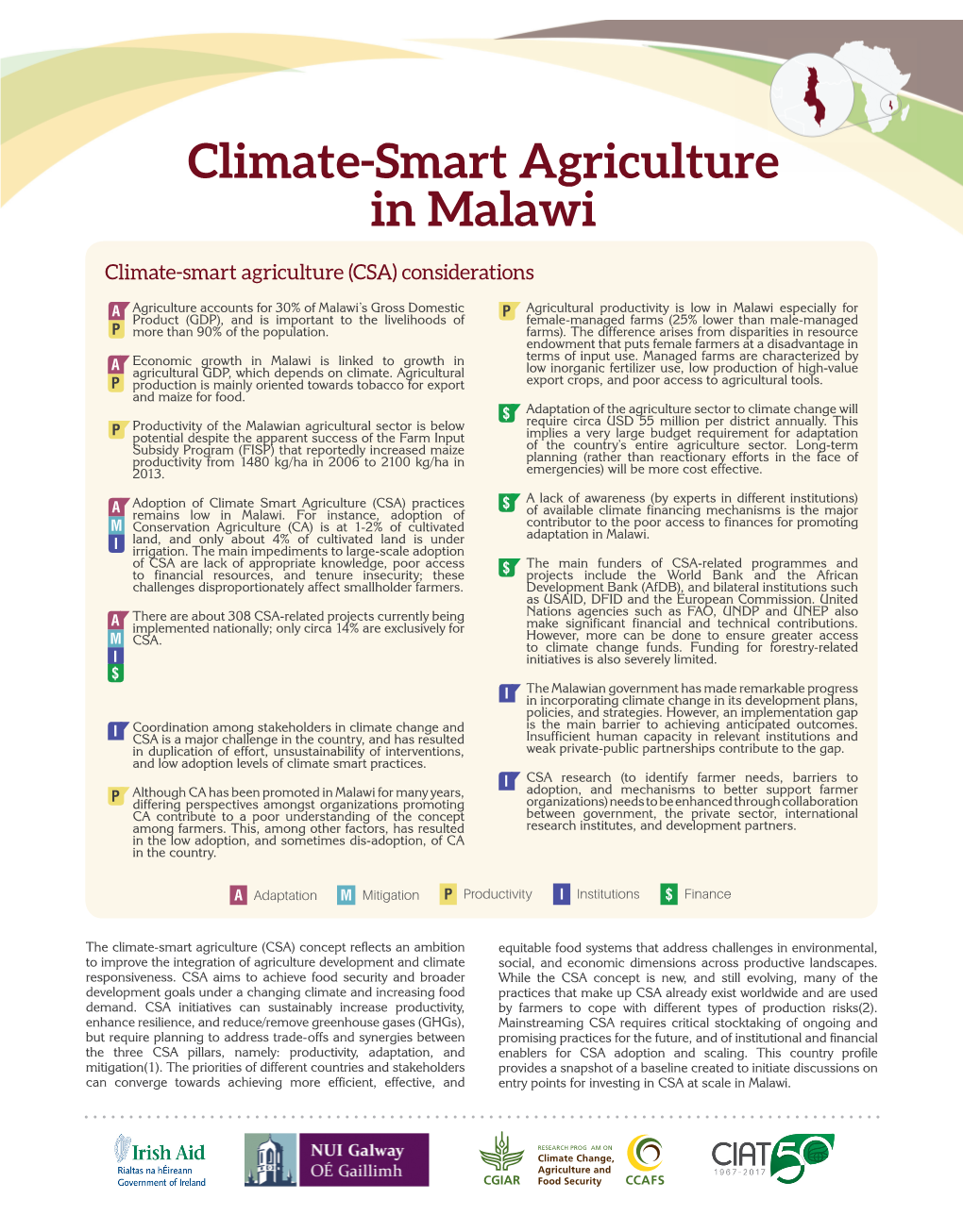 Climate-Smart Agriculture in Malawi