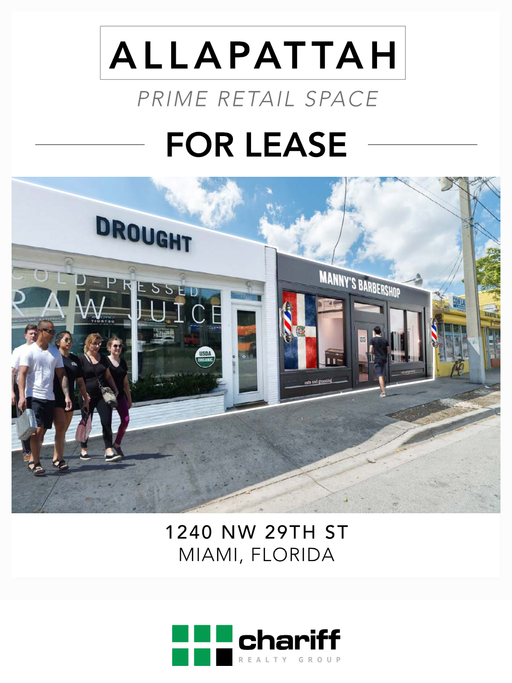 Allapattah Prime Retail Space for Lease