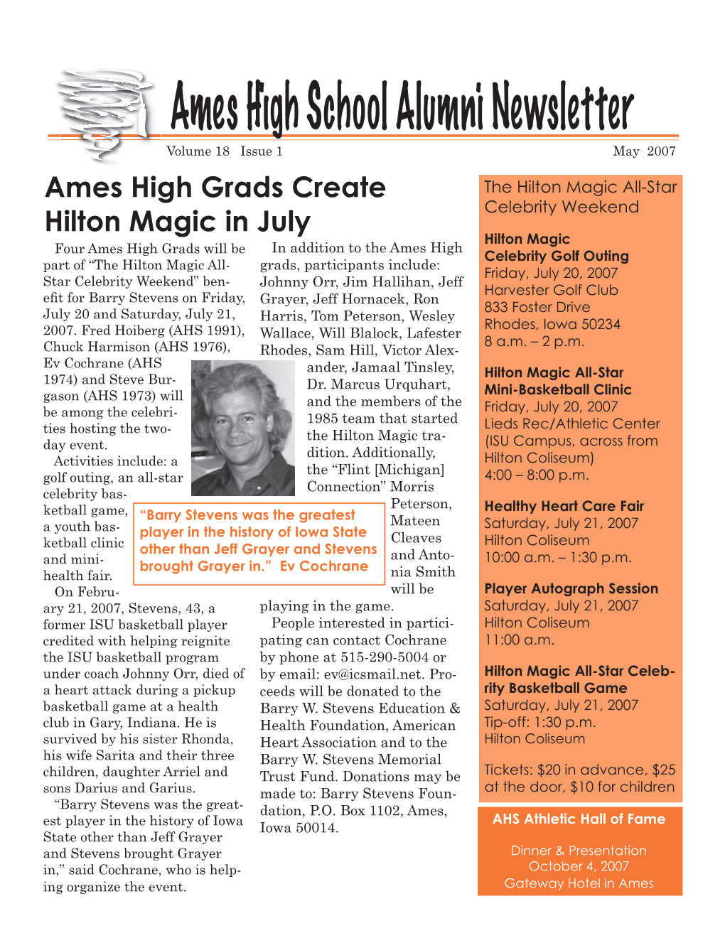 Ames High Grads Create Hilton Magic in July