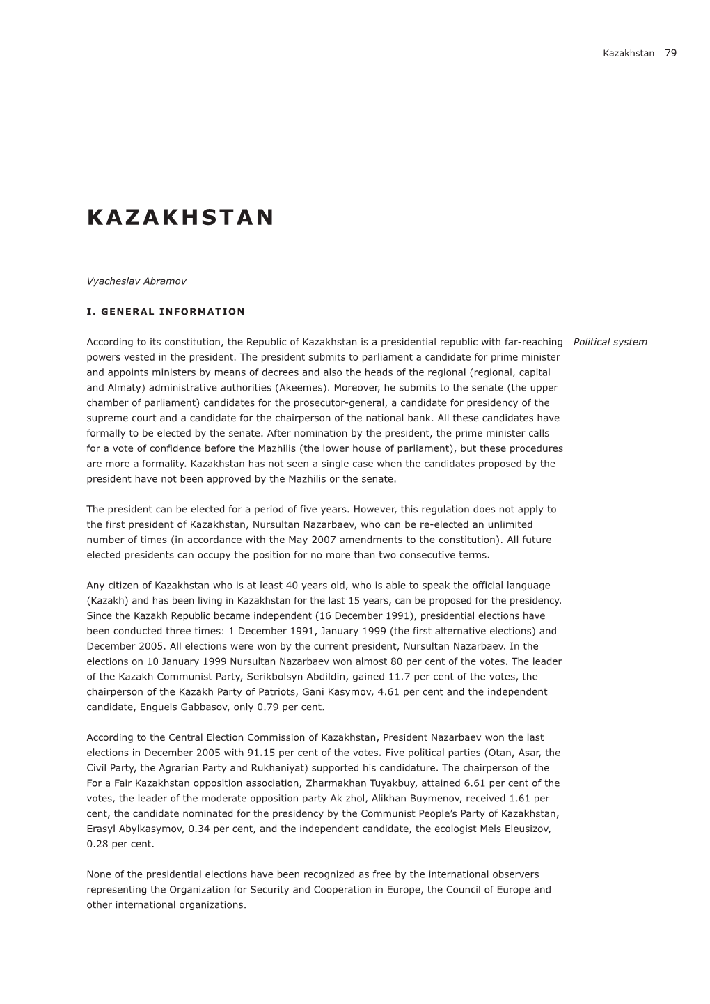 KAS Democracy Report 2009