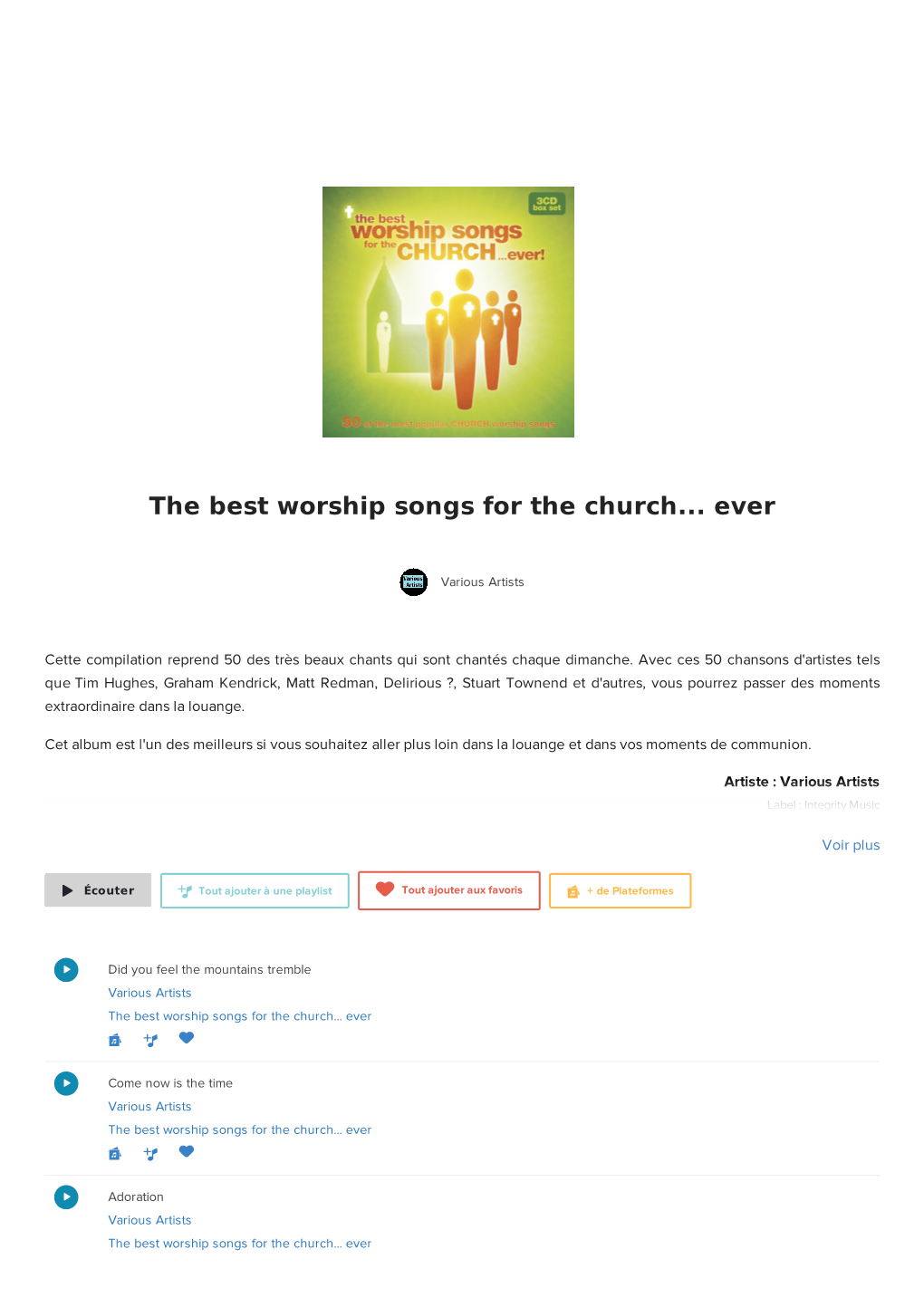 The Best Worship Songs for the Church... Ever