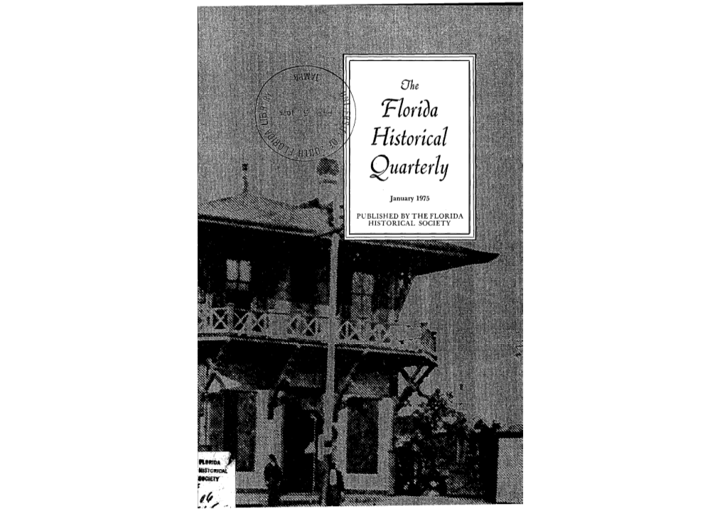 Florida Historical Quarterly