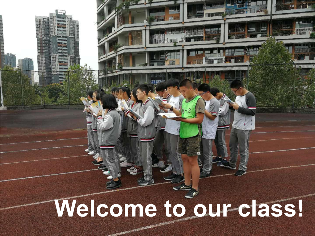 Welcome to Our Class! Step1 Lead-In
