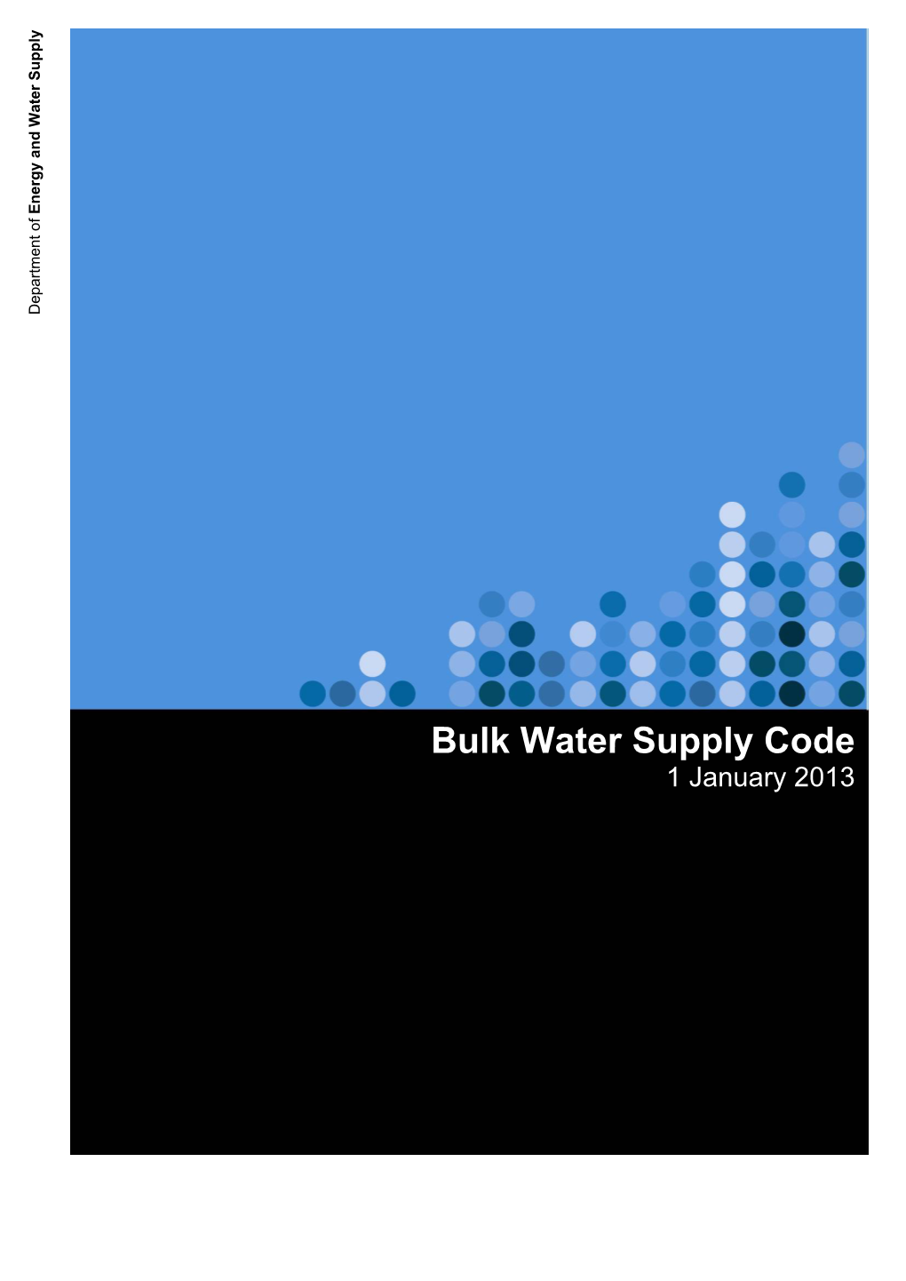Bulk Water Supply Code 1 January 2013