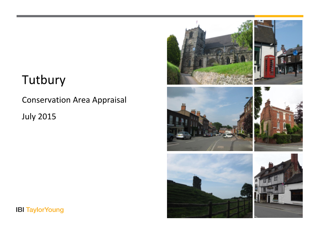 Tutbury Conservation Area Appraisal 2015