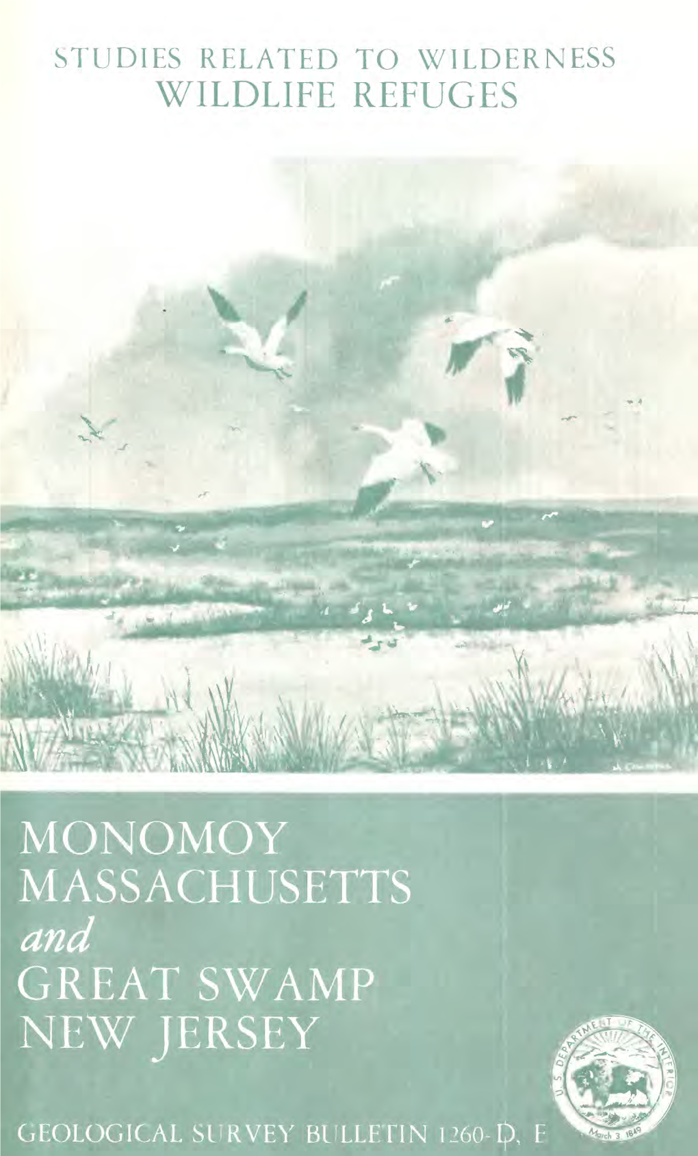 Monomoy Massachusetts Great Swamp New Jersey