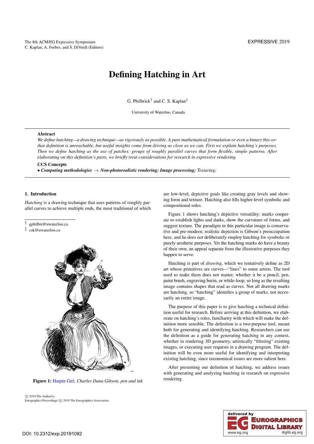 Defining Hatching In