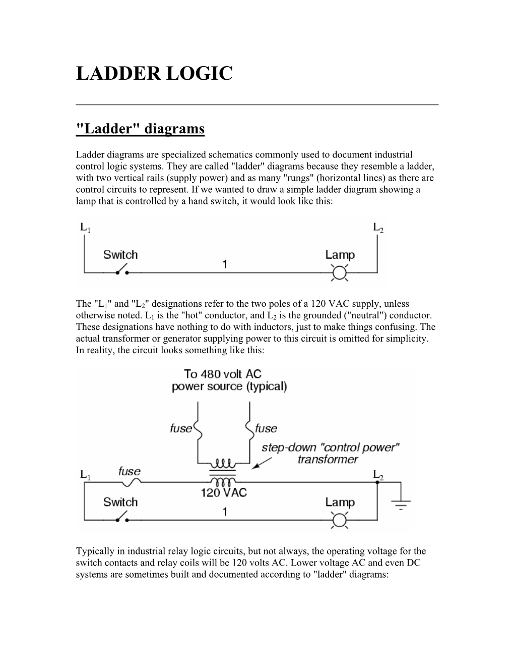 Ladder Logic