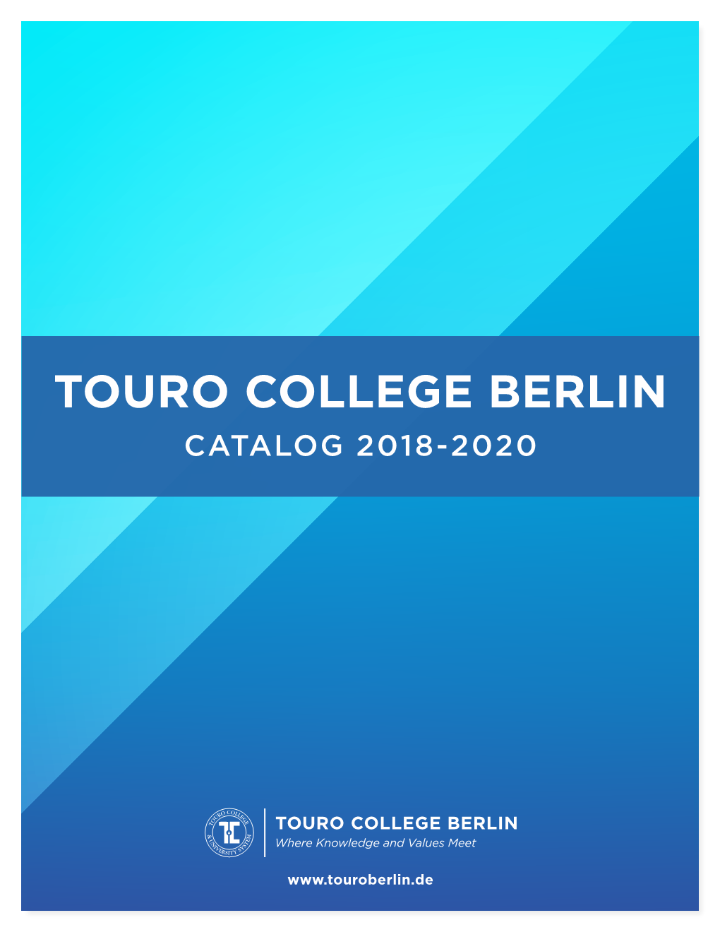 Touro College Berlin Catalog 2018-2020