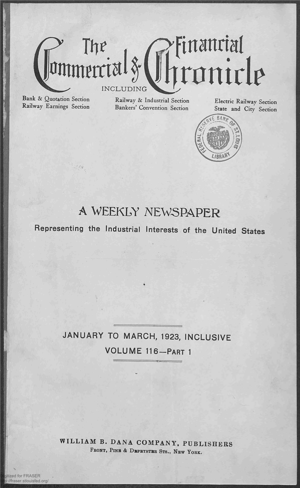 January to March, 1923, Inclusive: Index to Volume