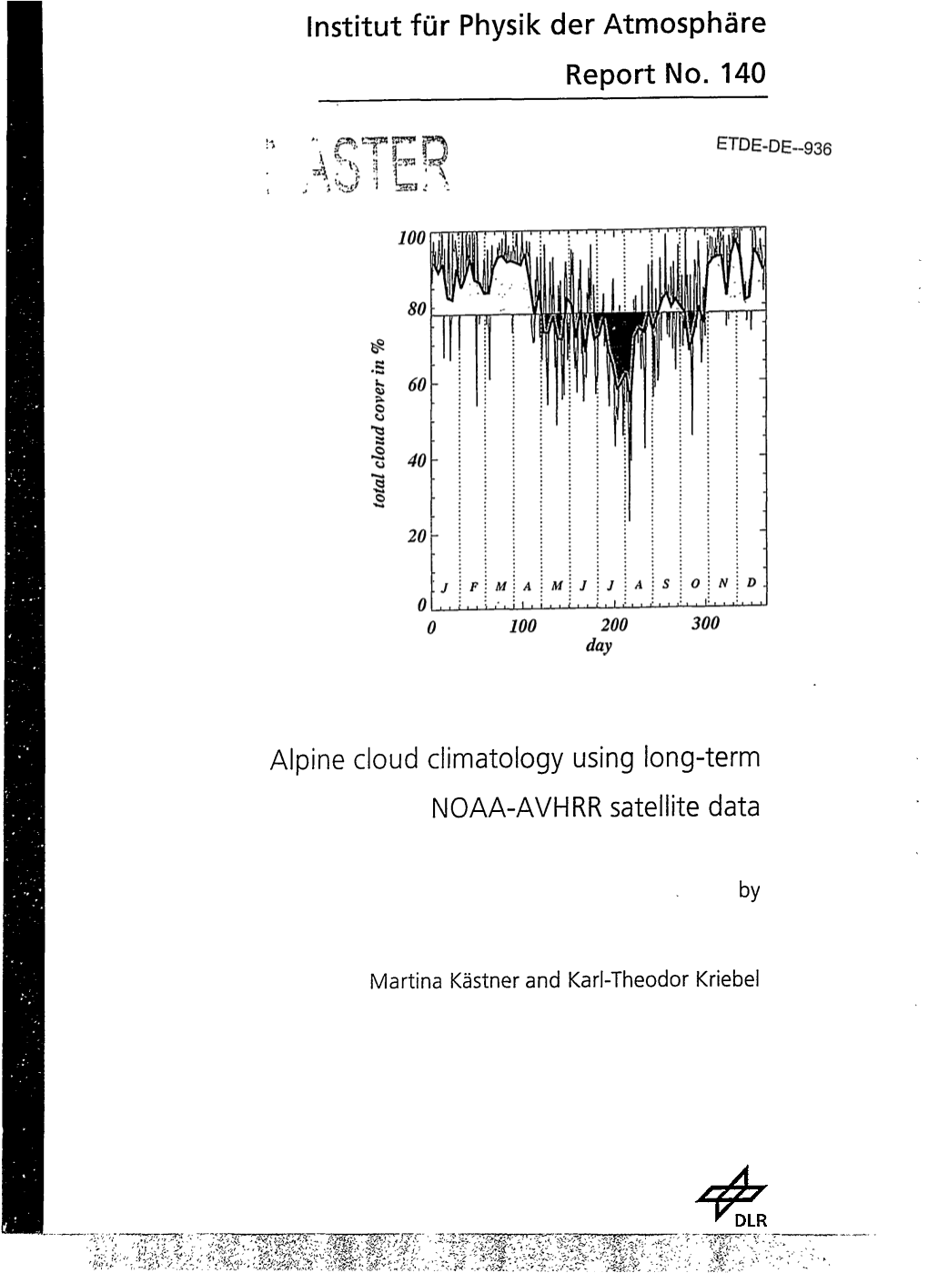 Alpine Cloud Climatology Using Long-Term NOAA-AVHRR Satellite Data