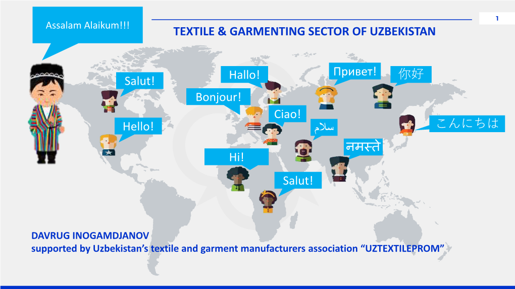 Textile & Garmenting Sector of Uzbekistan