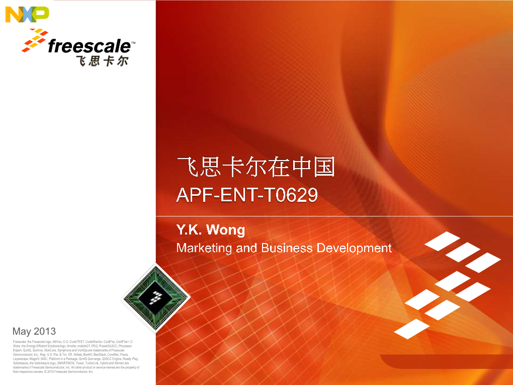 Freescale Powerpoint Template