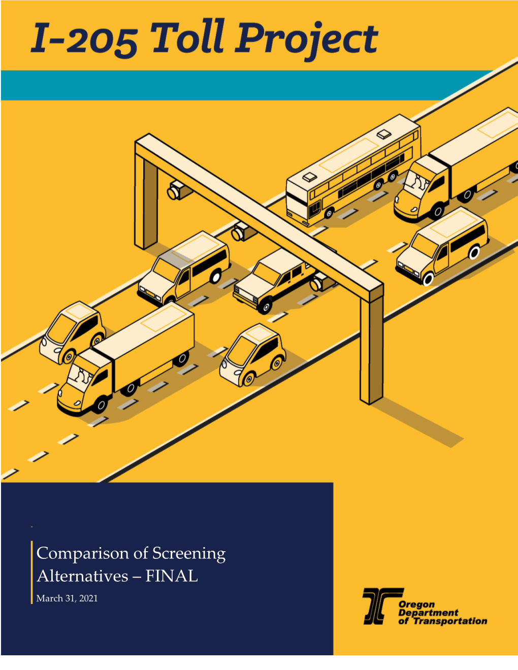 I-205 Toll Project FINAL Comparison of Screening