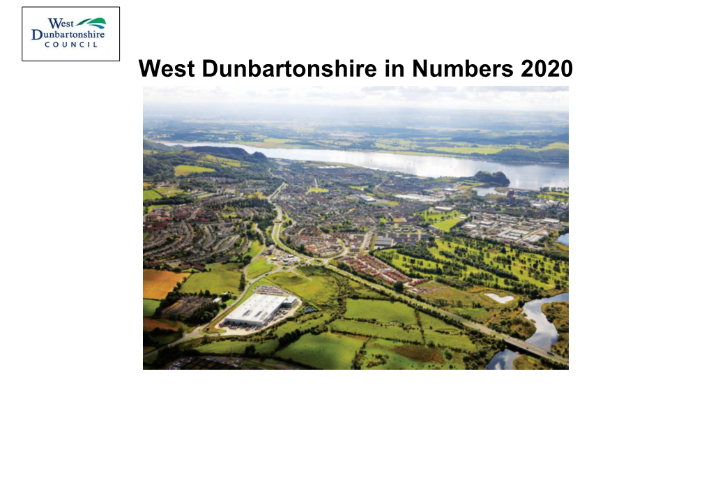 West Dunbartonshire in Numbers 2020