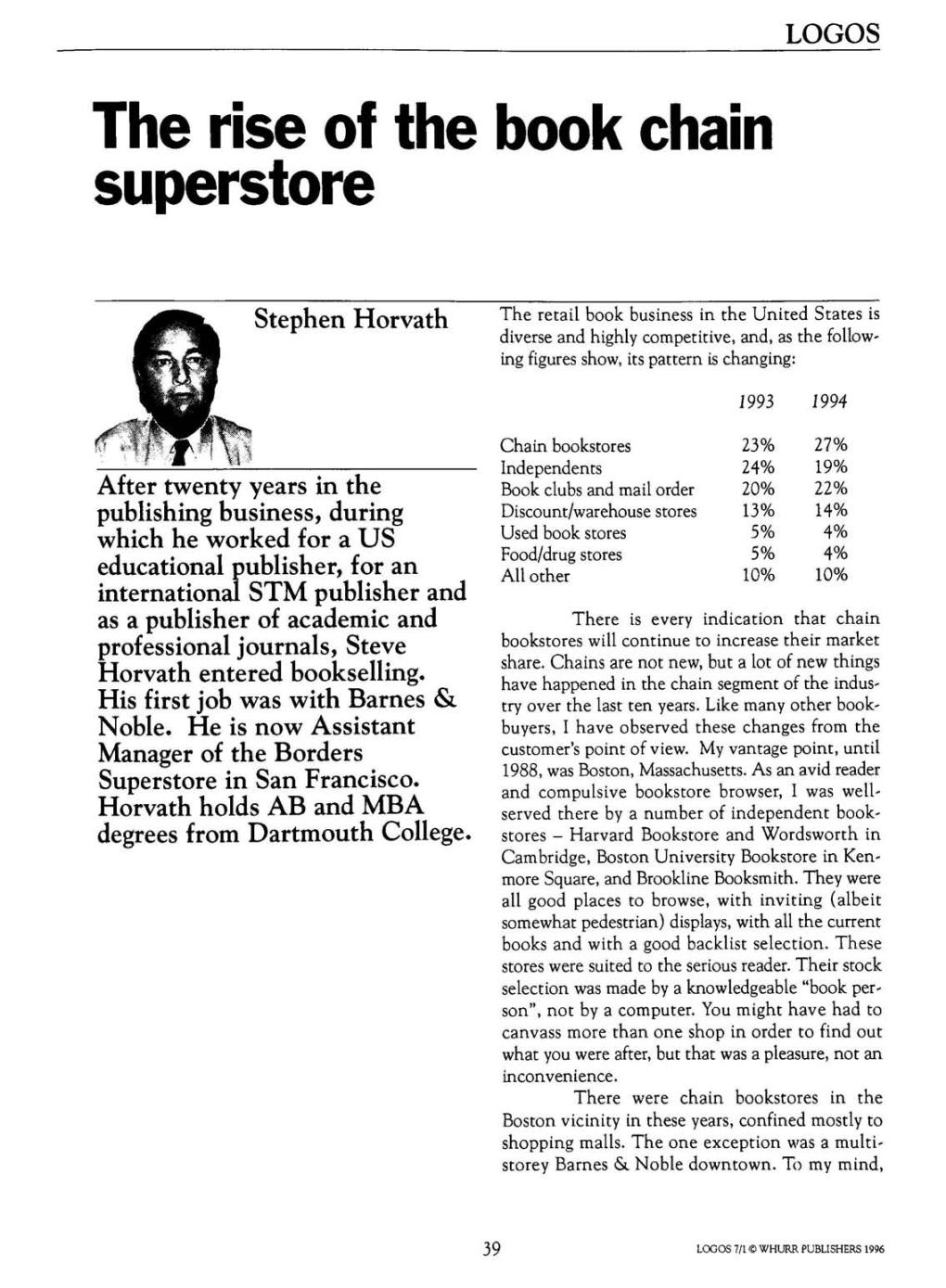 The Rise of the Superstore K Chain