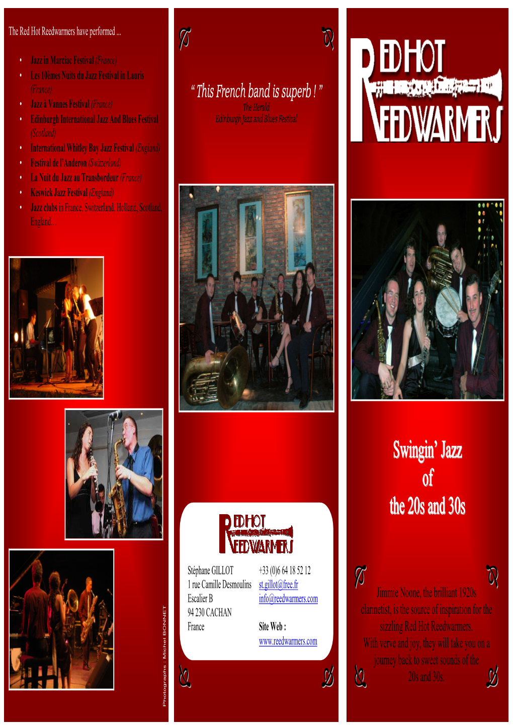 Brochure Red Hot Reedwarmers