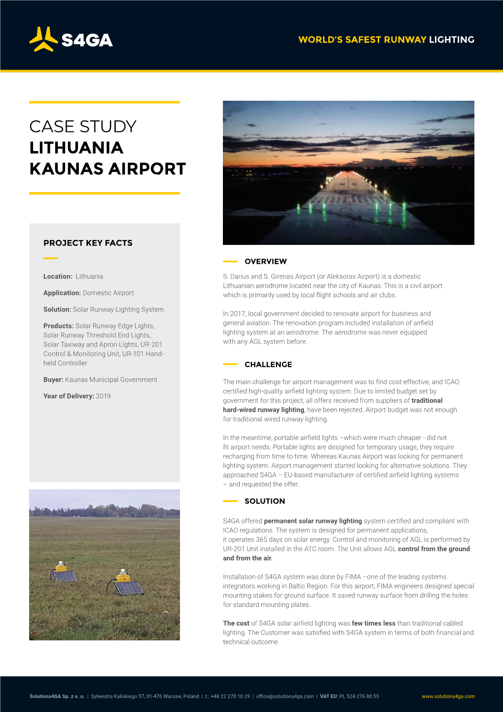 Case Study Lithuania Kaunas Airport