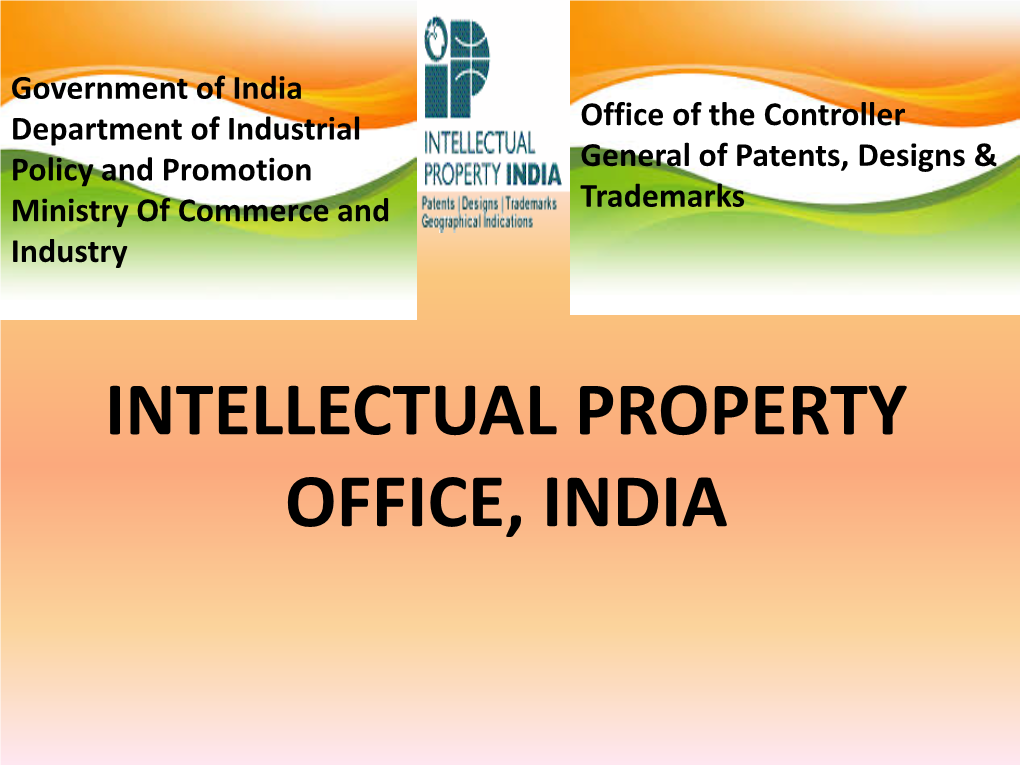 Intellectual Property Office, India