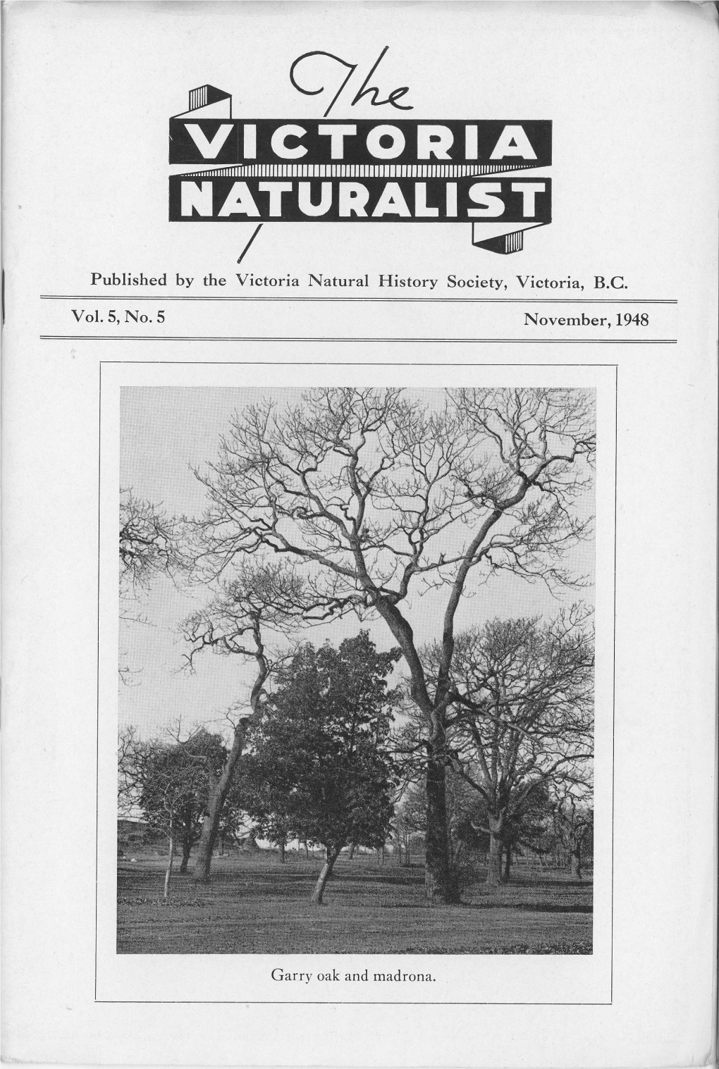 The Victoria Naturalist – 1948