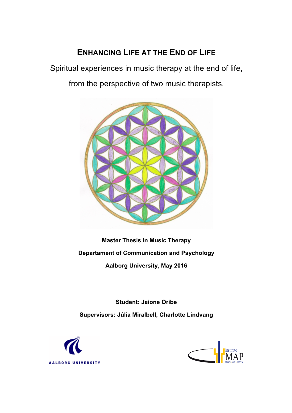 Spiritual Experiences in Music Therapy at the End of Life, from The