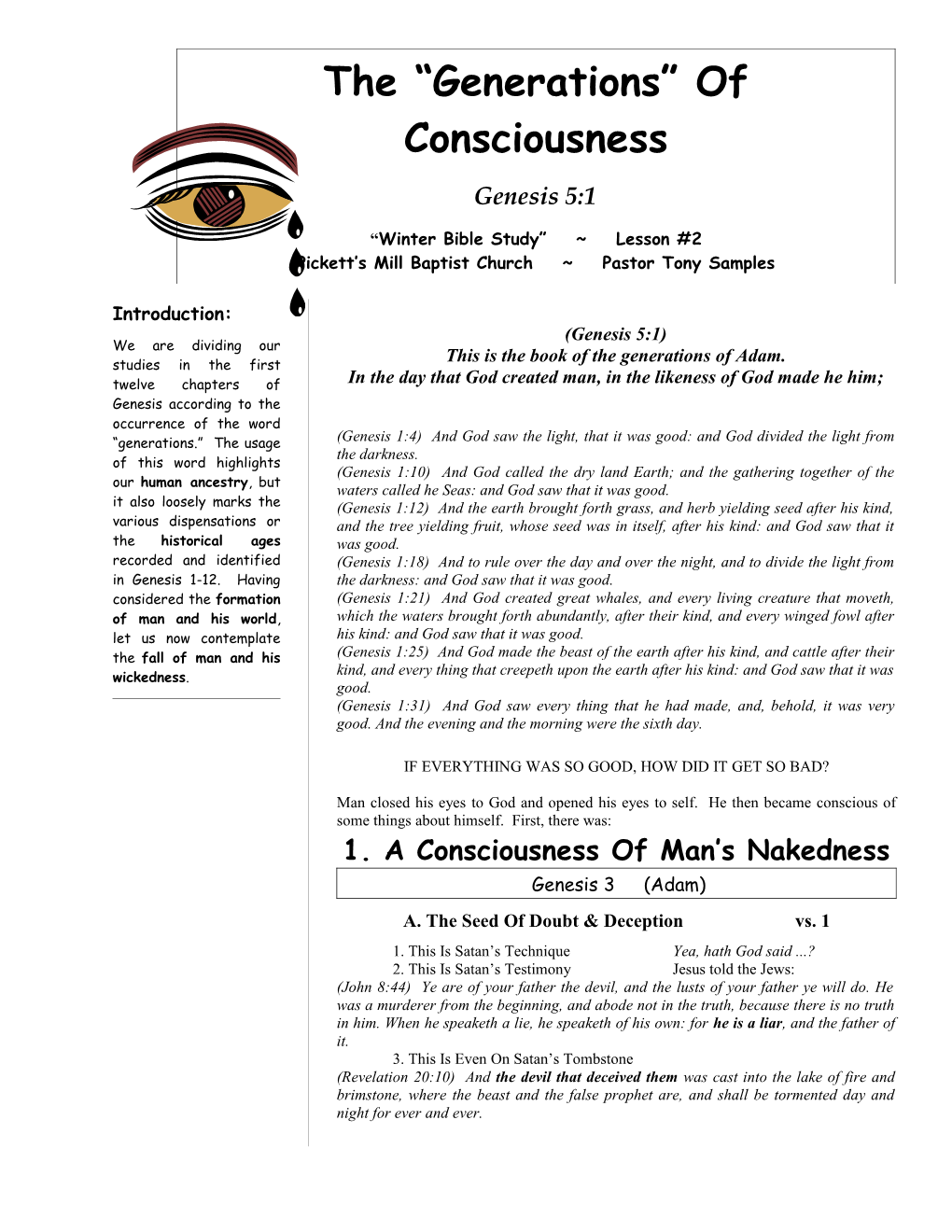 The Generations of Consciousness - Page - 3